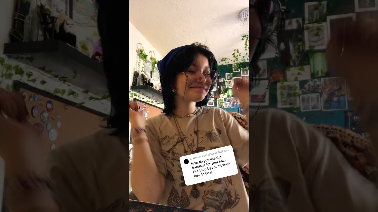 Use a Bandana as a Veil for Pagan Witchcraft ✨