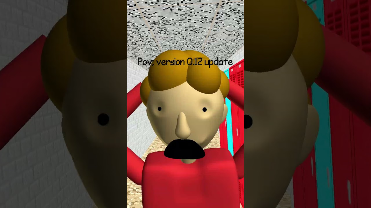 Baldi's Basics Plus Student 3D Model 🎓