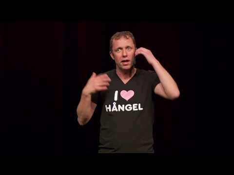 På pizzerian:  - jag tar en sallad!