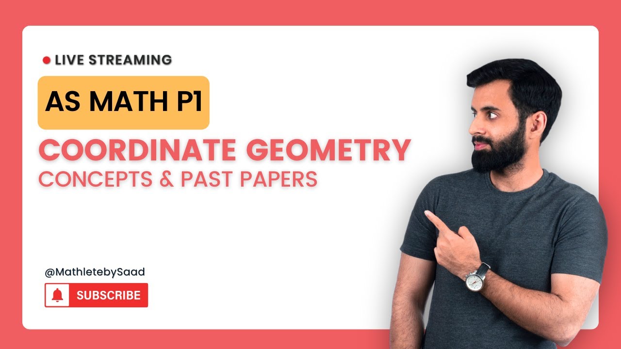 Master Coordinate Geometry for AS Math P1 π | Concepts & Practice Past Papers