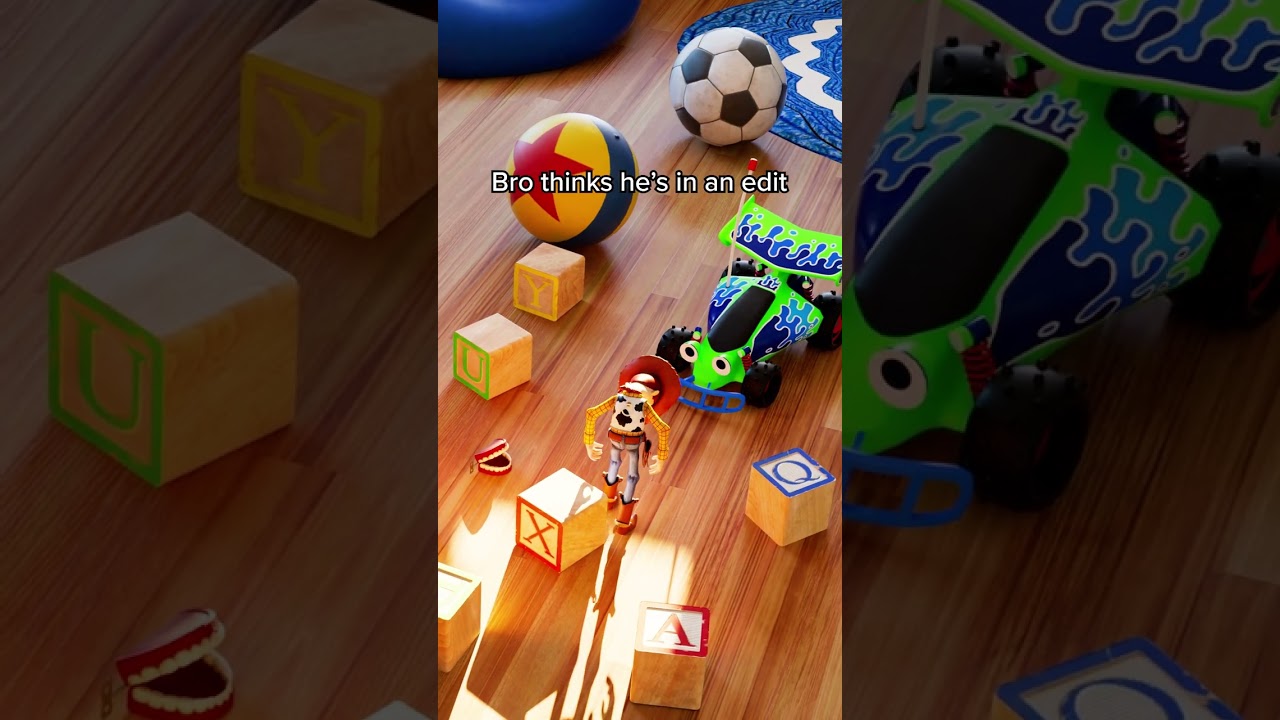 Toy Story: Woody Thinks He's in an Edit π¬