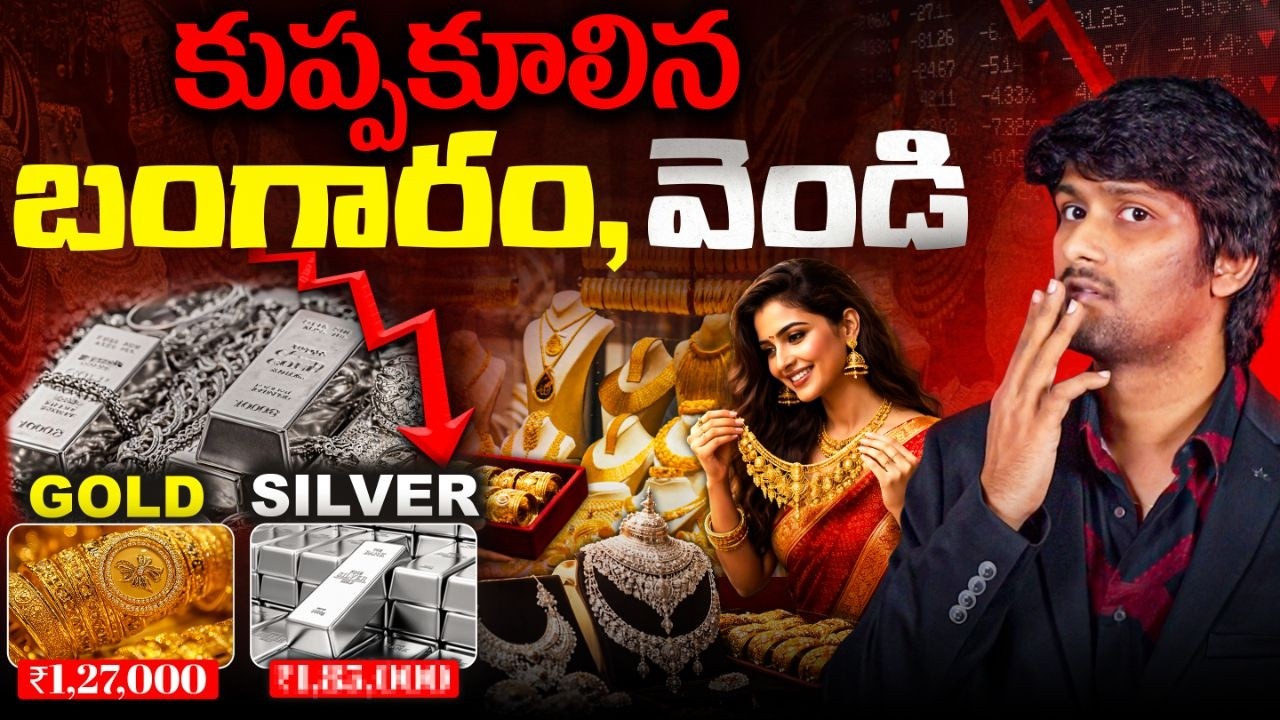 Gold Price Silver Price BIG FALL Explained