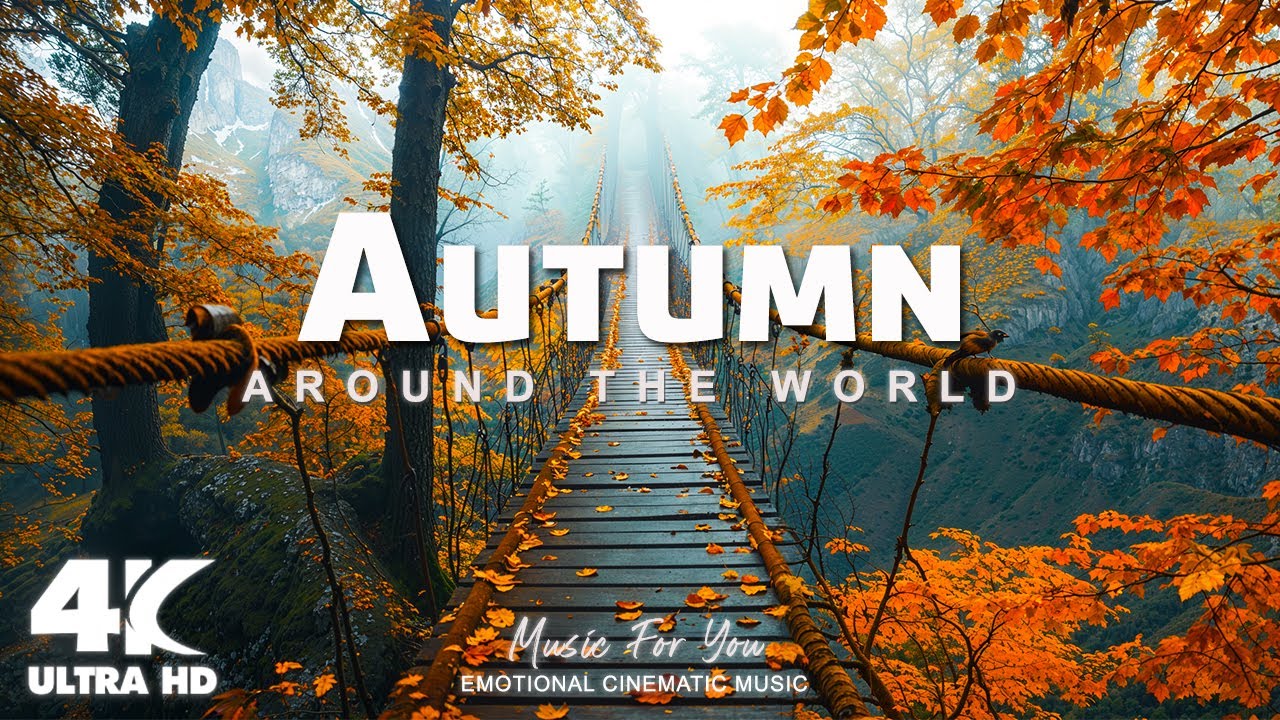 Autumn in 4K UHD: Beautiful Fall Foliage Worldwide