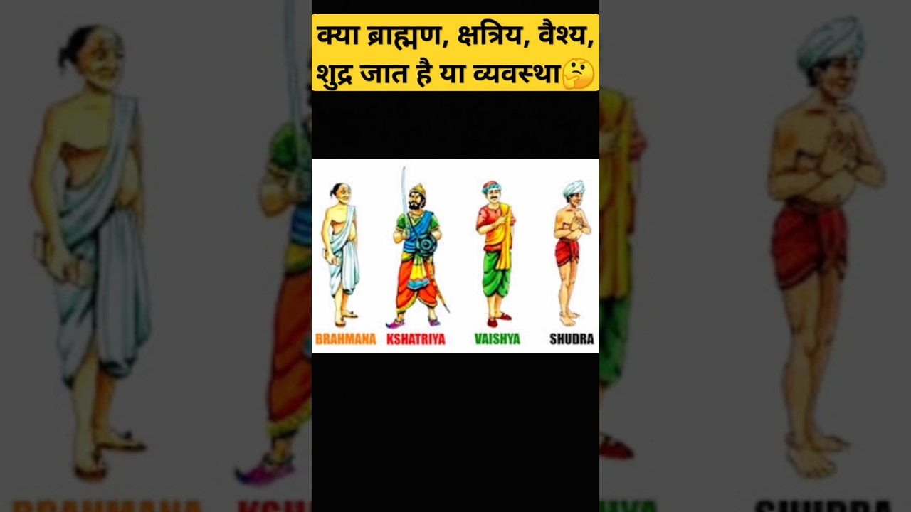 Indian Caste System Explained: Brahman, Kshatriya, Vaishya & Shudra 🤔