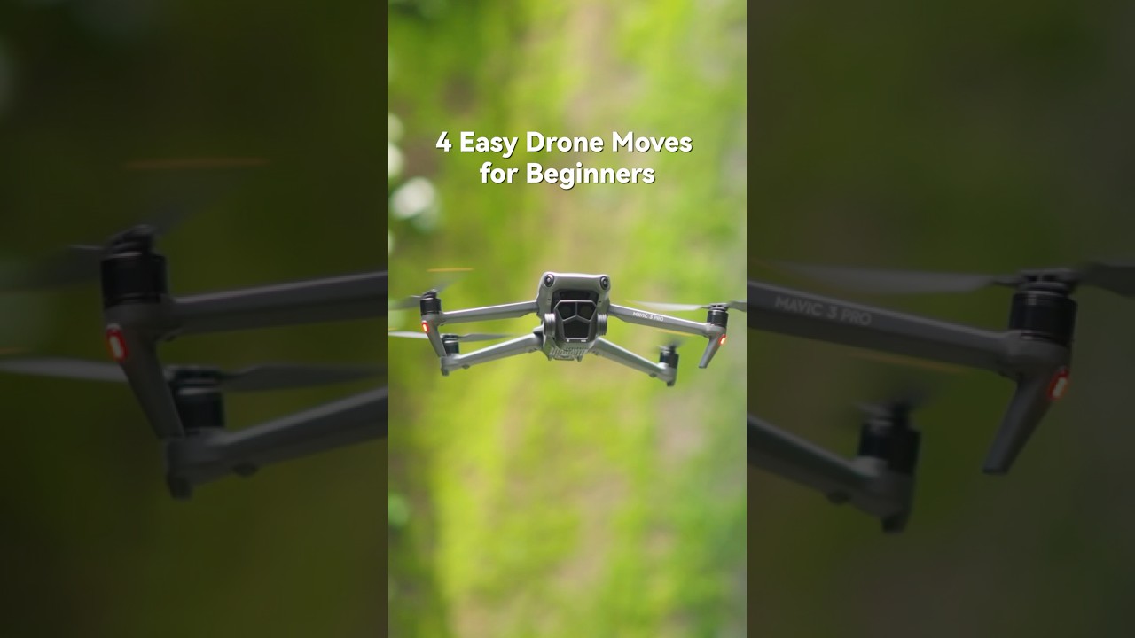 4 Easy Drone Moves to Master Today 📸