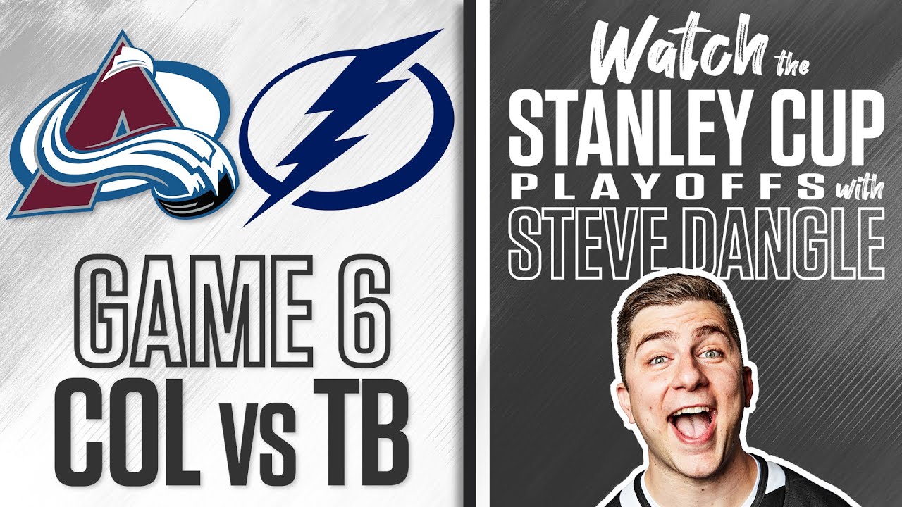 Watch Stanley Cup Final Game 6 | Colorado Avalanche vs. Tampa Bay Lightning LIVE w/ Steve Dangle
