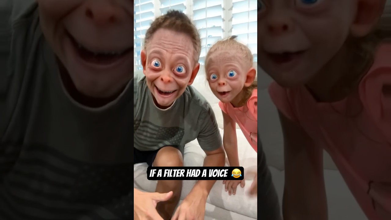 When a Filter Gets a Voice 😂 | Hilarious Family Moments