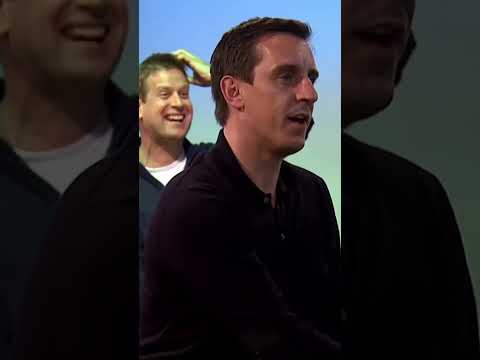 Throwing it back to Neville & Carra taking on the daunting drive down the first at Augusta