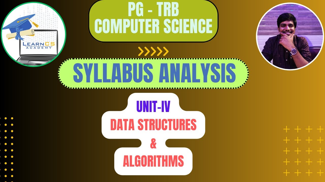 PG TRB Computer Science: Essential Data Structures & Algorithms | Syllabus Breakdown 📚