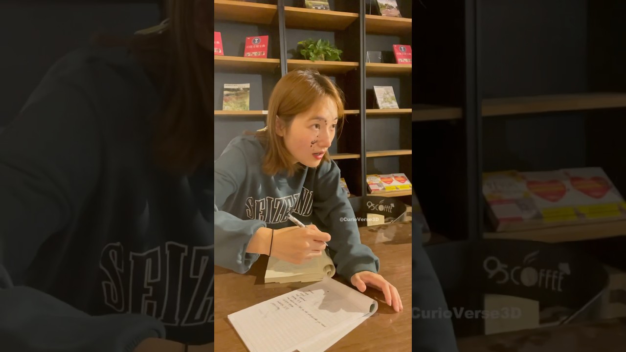 Trouble Started When She Began Studying 📚