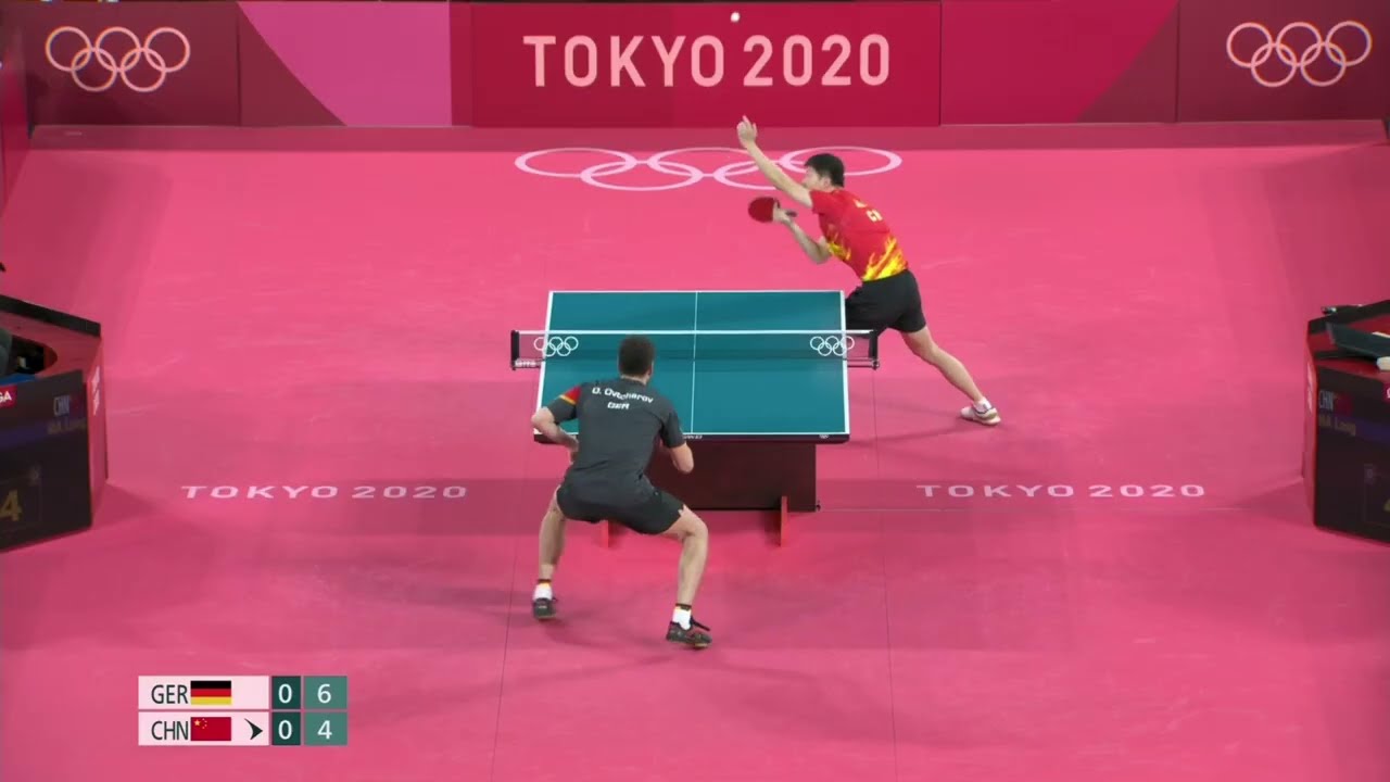 Ma Long vs Ovtcharov | Tokyo 2020 Olympic Highlights 🏓