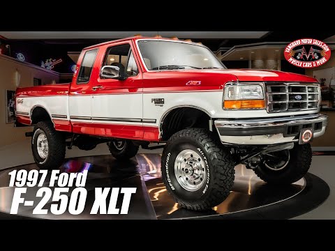 1997 Ford F-250 HD XLT Supercab Power Stroke 4X4 For Sale Vanguard Motor Sales #1852