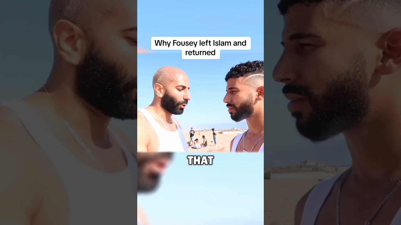 Fousey explains to adam saleh why he left Islam #adamsaleh #fouseytube #fousey #muslim