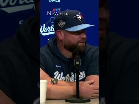 Blue Jays manager on Game 6 ending