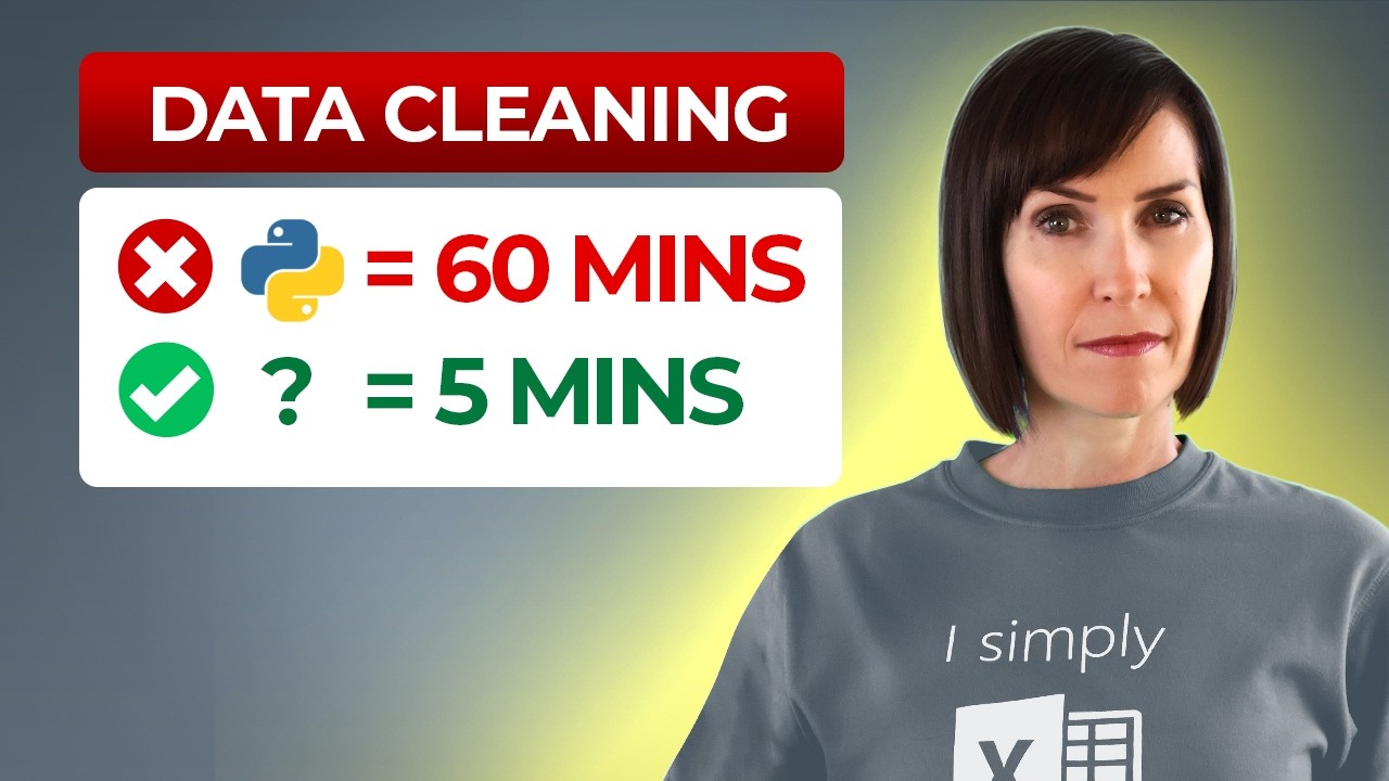 Why Excel Outperforms Python for Data Cleaning in Real Projects ⚡