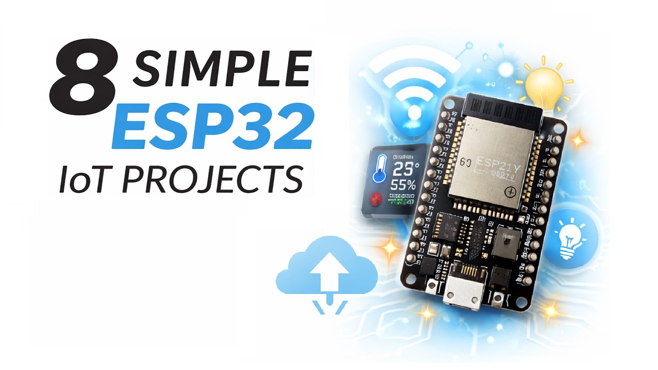 Top ESP32 IoT Projects for 2026 🚀