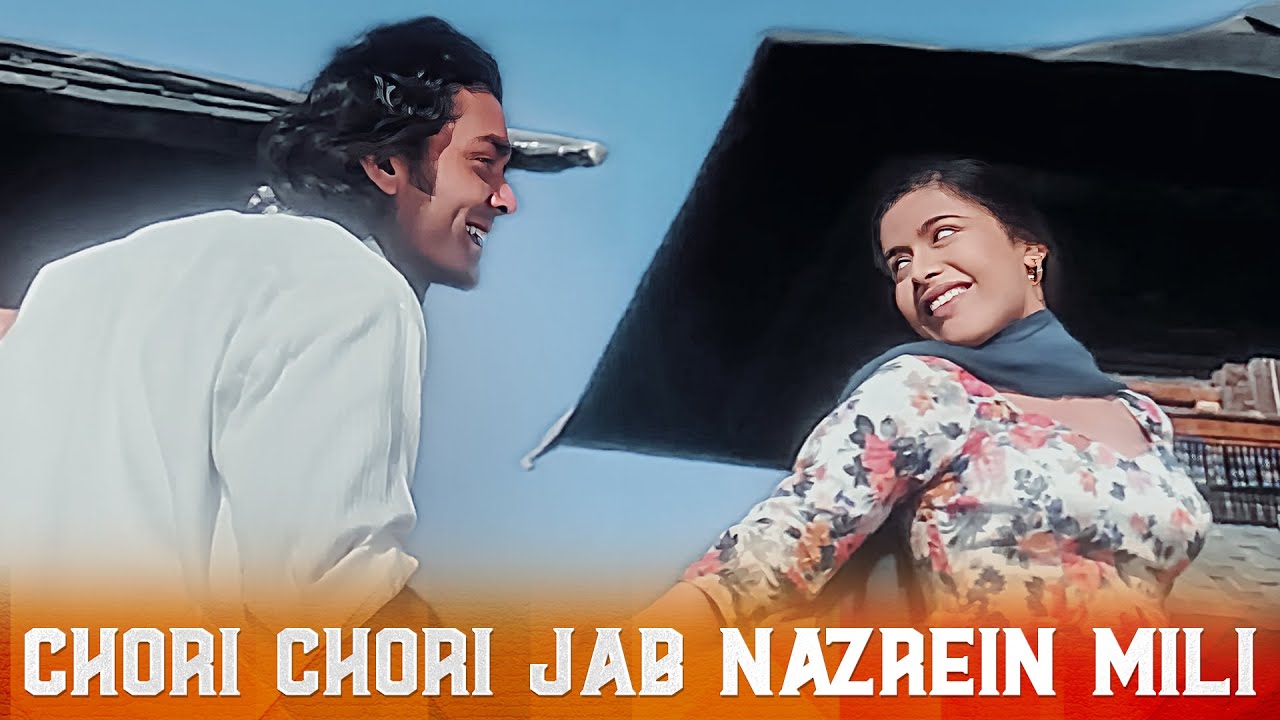 Romantic Hindi Love Song: Chori Chori Jab Nazrein Mili | Bobby Deol & Neha 🎶