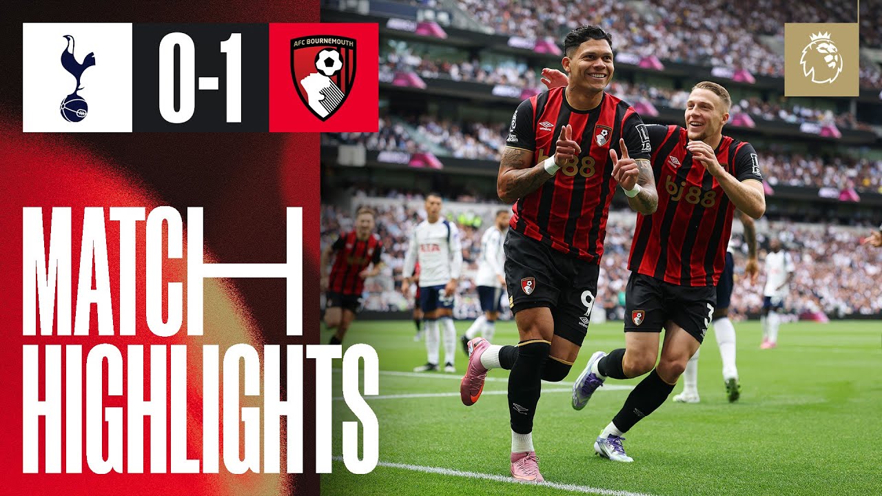Evanilson's Early Goal Secures Bournemouth Win vs Spurs ⚽