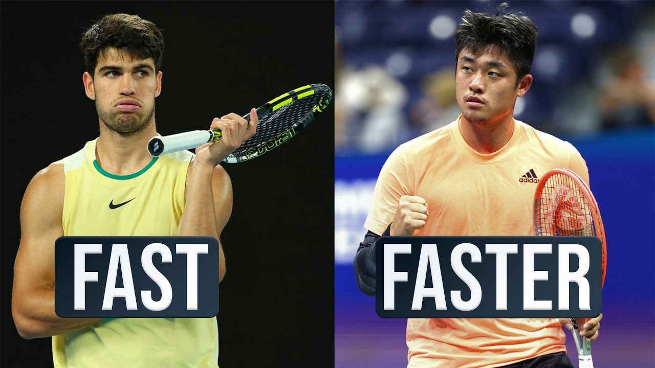 The Only Time Alcaraz Faced A Player FASTER Than Him ● Carlos Alcaraz vs Yibing Wu Shanghai 2024