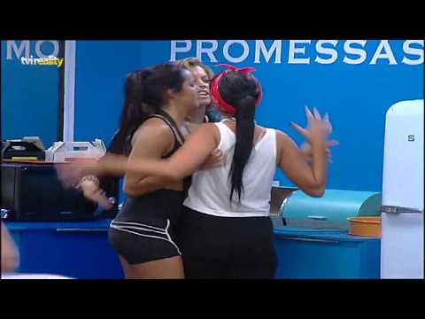 O momento de grande tensão entre Vânia e Cristiana - Secret Story 5