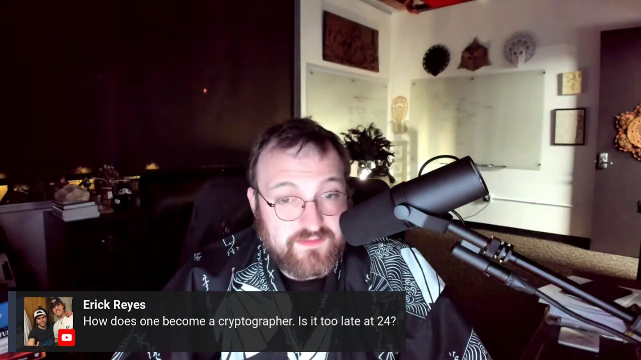 Charles Hoskinson Shares Tips for Aspiring Cryptographers at 24 🚀