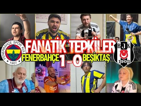 SON NEFESTE ZAFER🔥FENERBAHÇE 1-0 BEŞİKTAŞ🔥NEFES KESEN TARAFTAR TEPKİLERİ