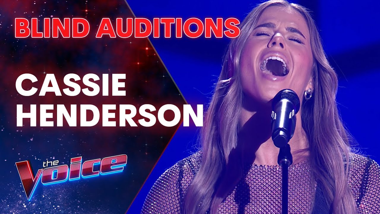 Cassie Henderson Wows with 'Good Luck Babe' | The Voice Australia 2025 Blind Auditions 🎤