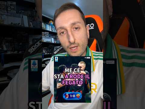 🤬 Milan-Roma 1-0‼️ #milan #asroma #seriea #calcio