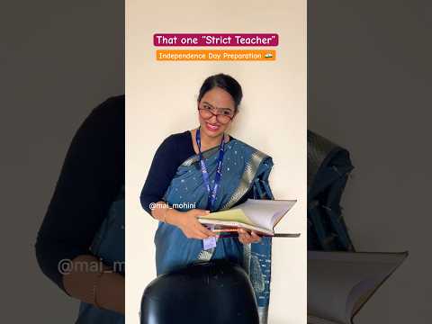 Strict Science Teacher ๐ฎ๐ณ๐ฎ๐ณ #maimohini #shorts #independenceday #independence #relatable