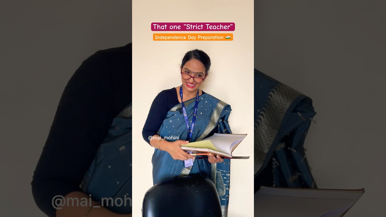 Strict Science Teacher Reacts to Independence Day! 🇮🇳 #Shorts