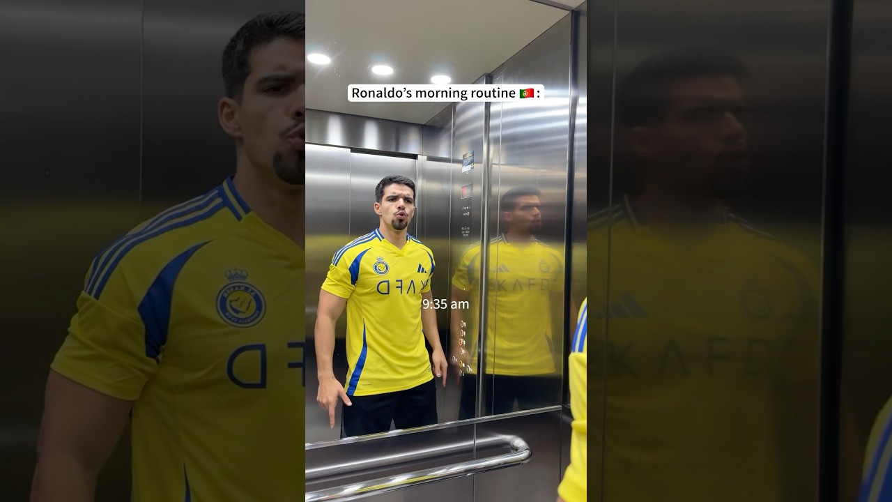 Ronaldo's Morning Routine 🇵🇹
