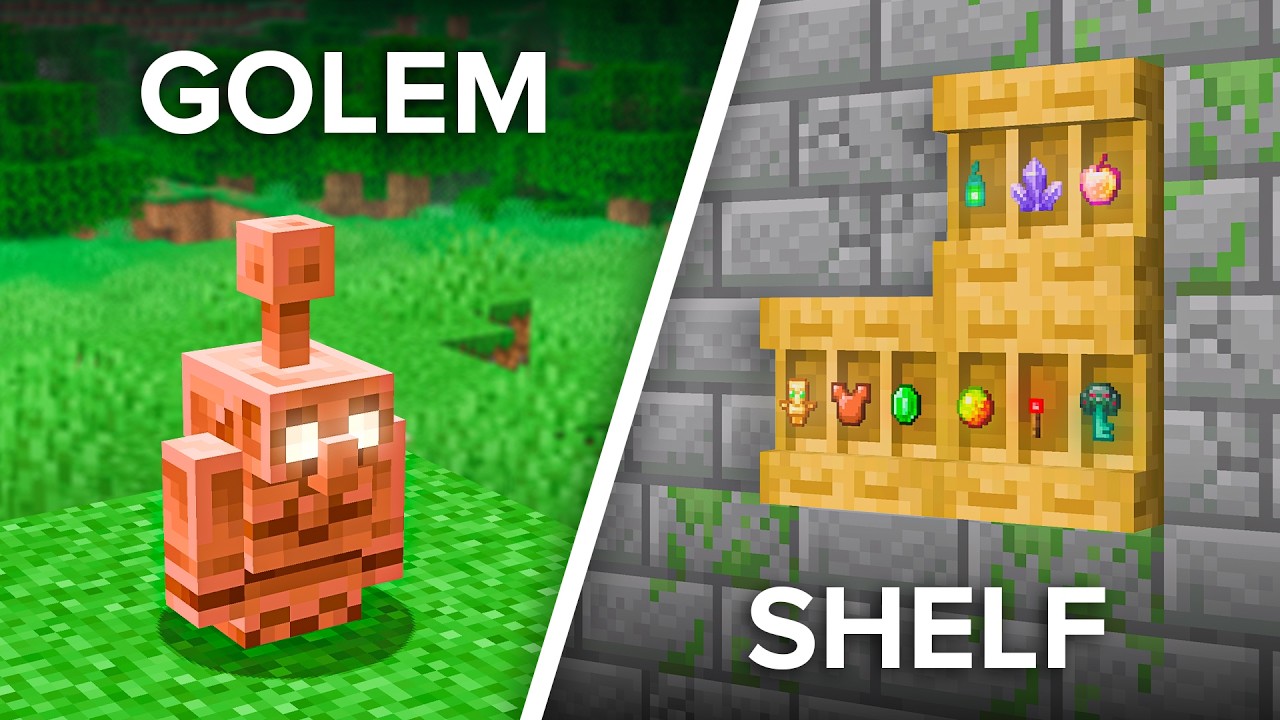 Overview of the Minecraft 1.21.9 Copper Age Update