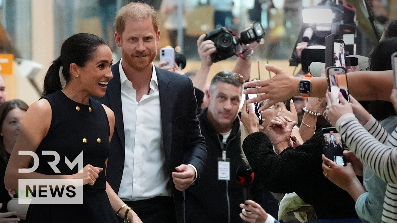 UNSEEN: Prince Harry and Meghan Markle Receive Warm Reception at Melbourne Hospital Visit | AA1B