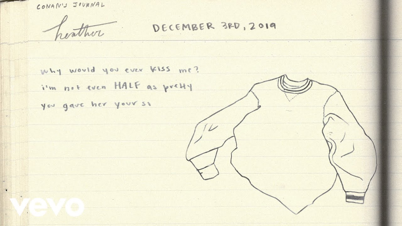 Conan Gray - Heather (Official Lyric Video) 🎶 | From the Debut Album 'Kid Krow'