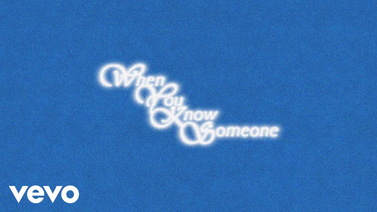 Valley - When You Know Someone (Lyric Video)