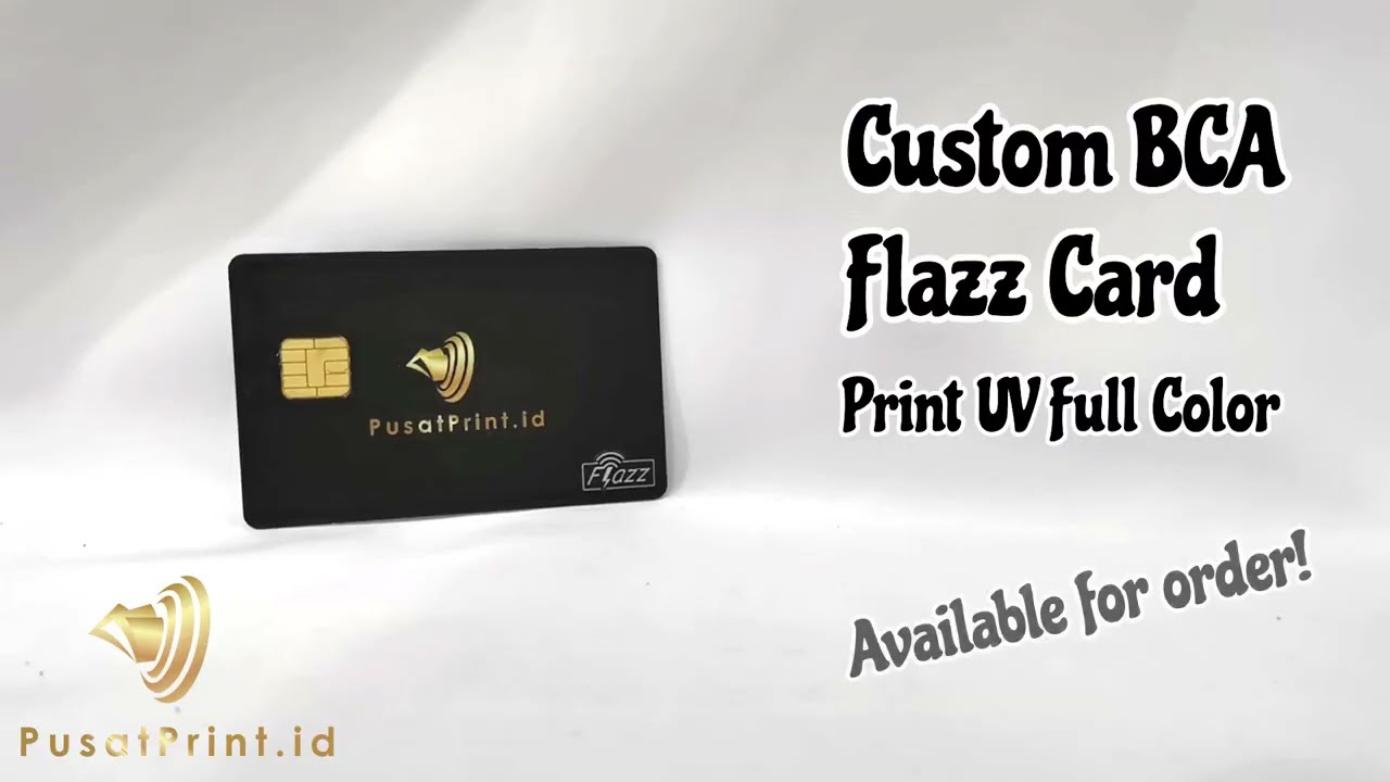 PusatPrint Indonesia - Custom BCA Flazz Card 🎴