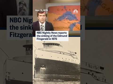 Remembering the 1975 Sinking of the Edmund Fitzgerald 🚢