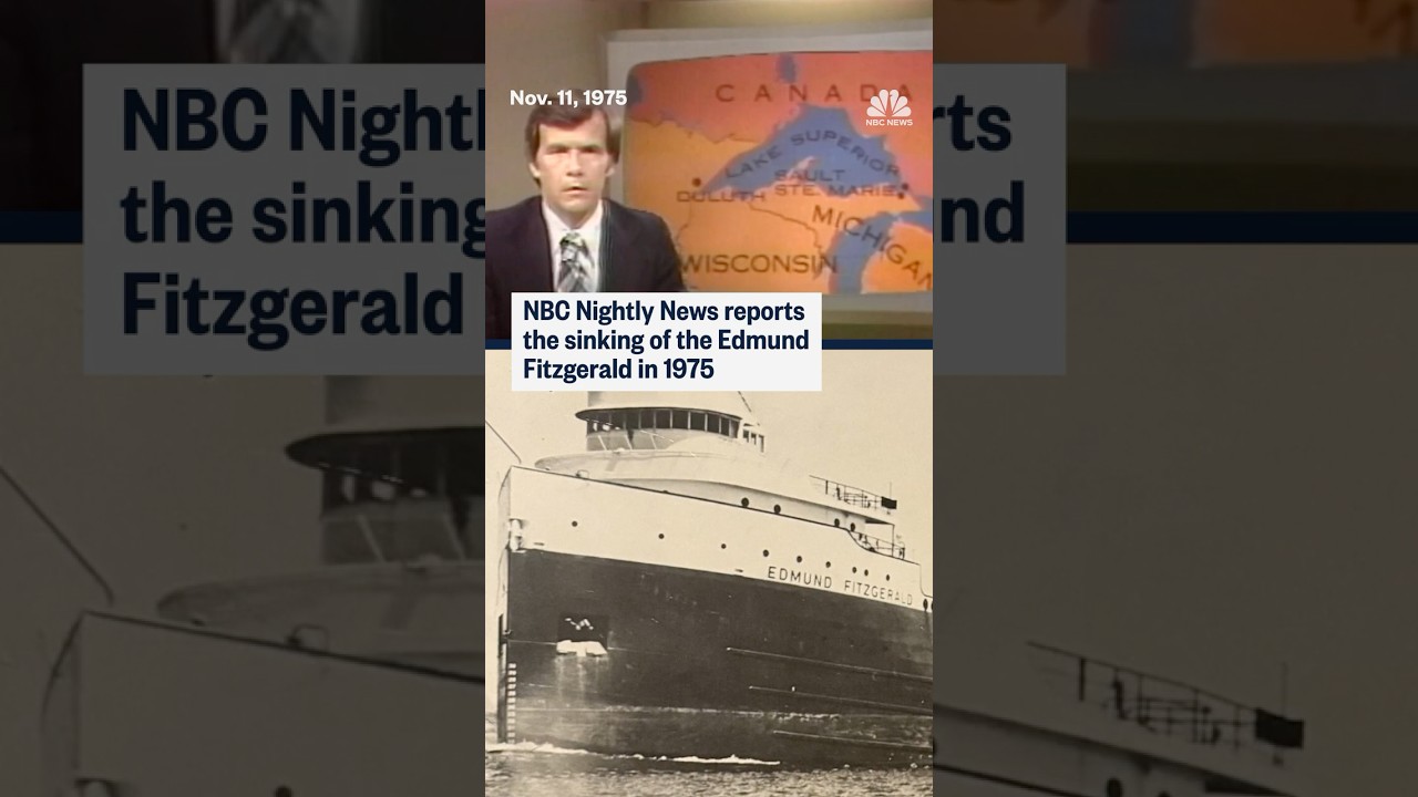 Remembering the 1975 Sinking of the Edmund Fitzgerald 🚢