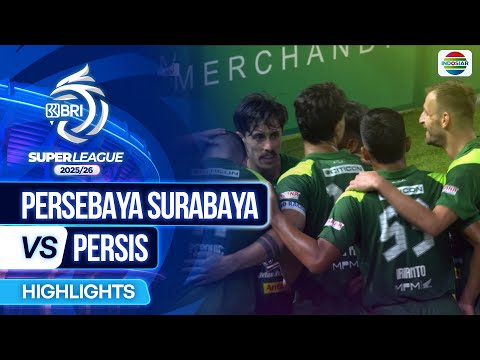 Persebaya Surabaya VS Persis - Highlights | BRI Super League 2025/26