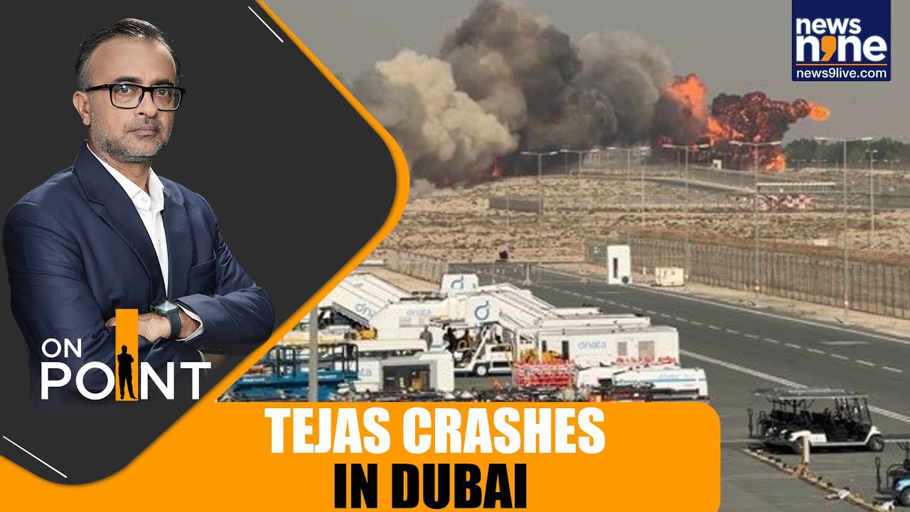 Tejas Fighter Jet Crashes at Dubai Airshow ✈️