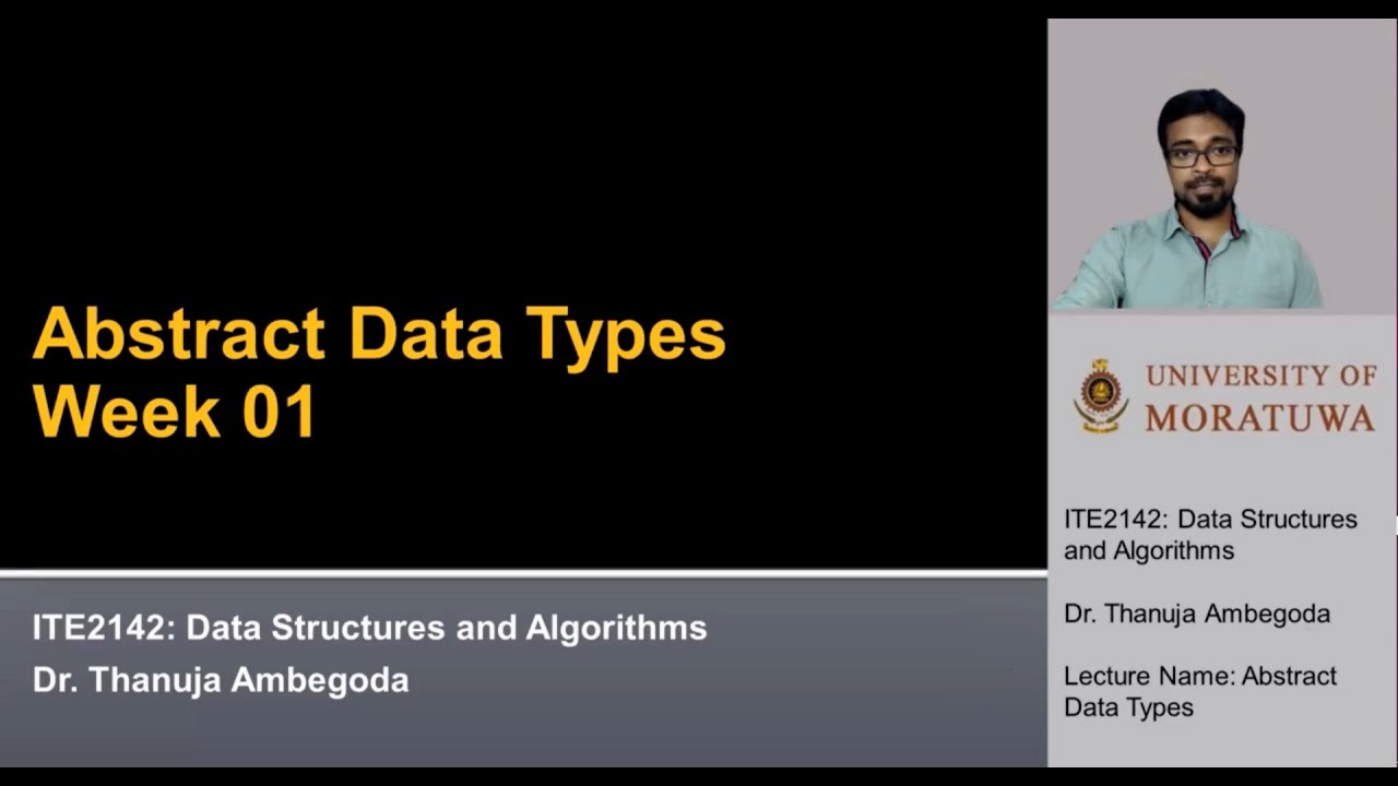 Week 01: Abstract Data Types in Data Structures 📊