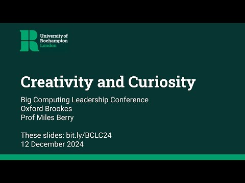 Creativity and Curiosity in Secondary Computing