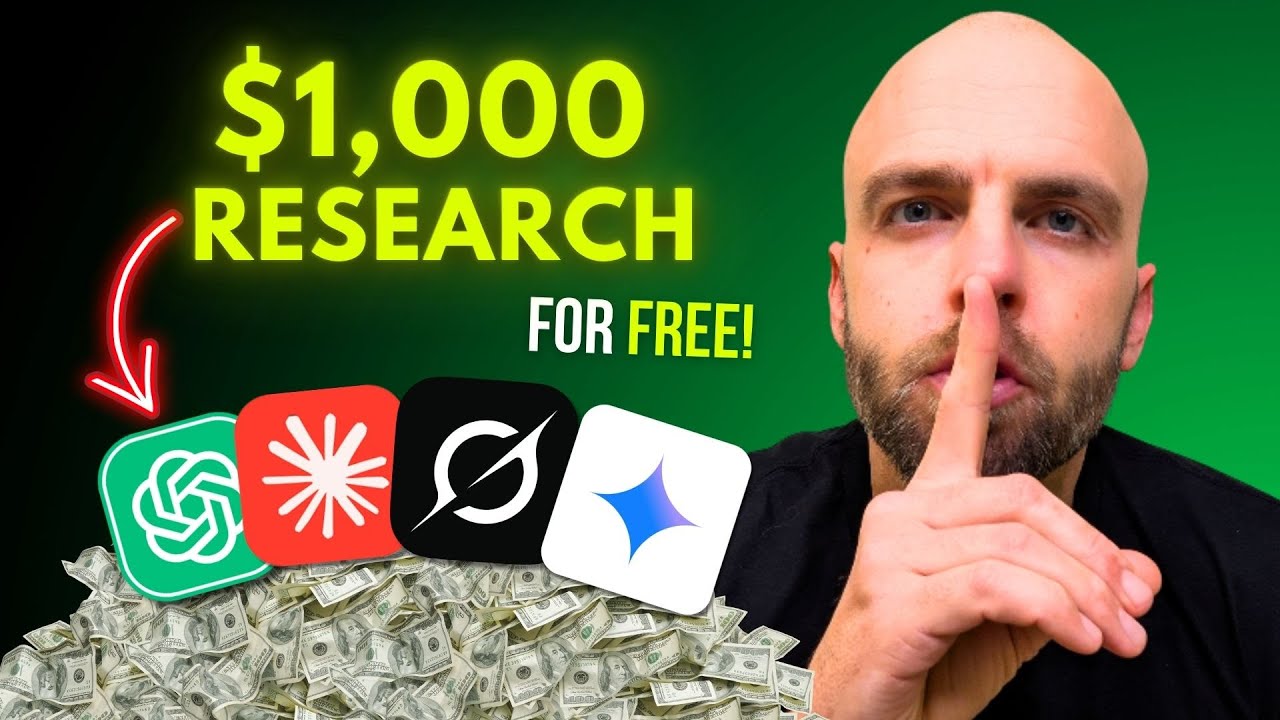 Free $1,000 Market Research Using AI ⚡