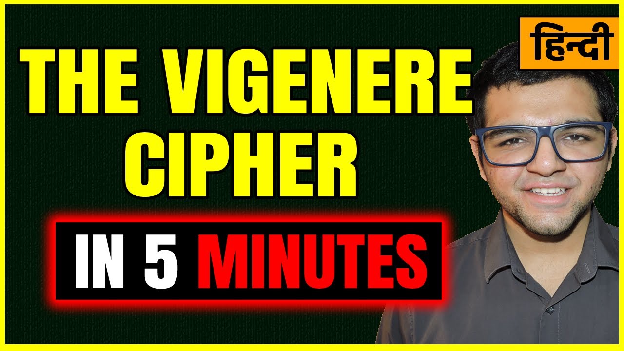 Master Vigenère Cipher in Cryptography 🔐 | Hindi Tutorial on Encryption & Security