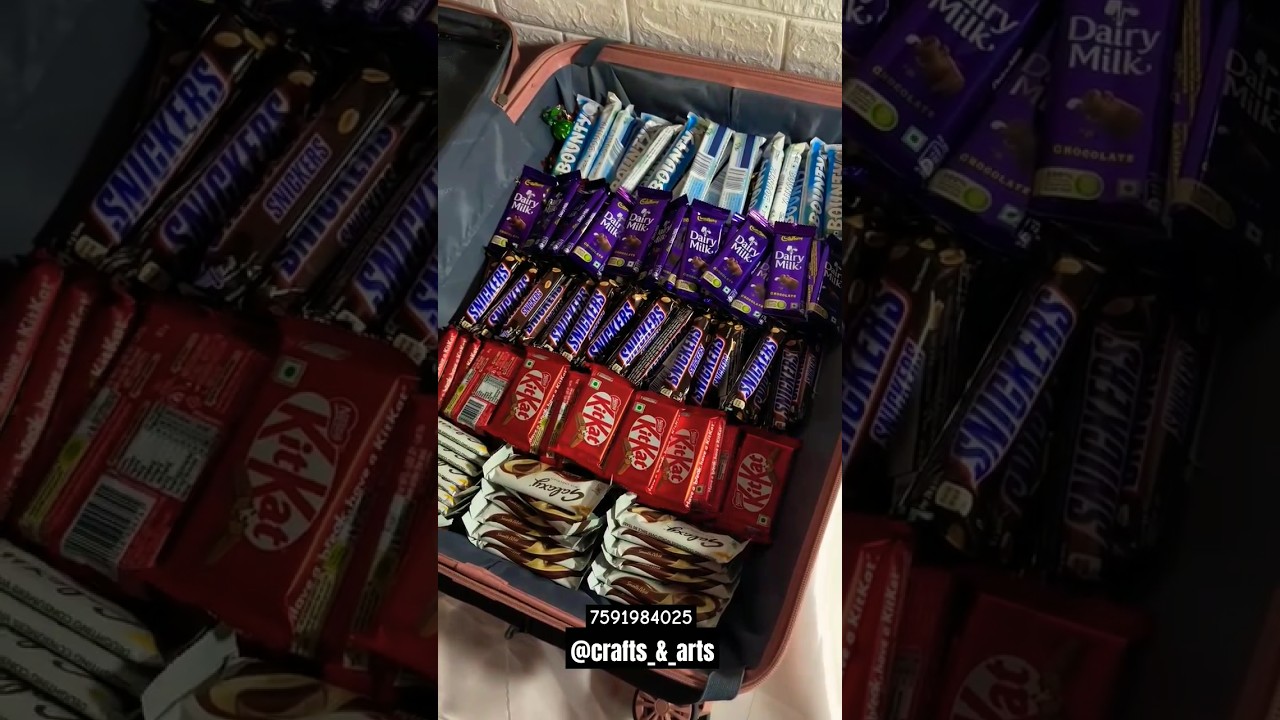 Engagement Trolley Hamper 🍫 #Shorts