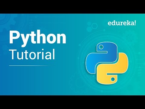 Python Tutorial For Beginners | Python Full Course | Python Programming Tutorial | Edureka