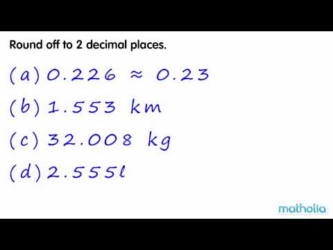 Rounding to 2 Decimal Places