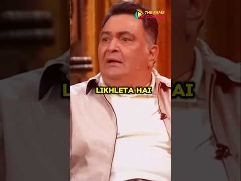 Rishi Kapoor roasted his Son😂 #ranbirkapoor #rishikapoor #bollywood #shorts #trending #youtubeshorts