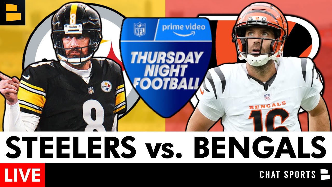 Watch Steelers vs. Bengals Live: Score, Highlights & Play-by-Play | NFL Week 7 on TNF 🏈