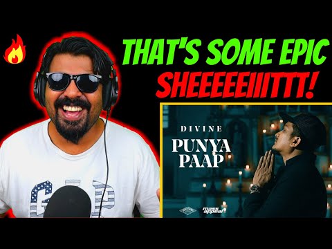 DIVINE Punya Paap Reaction Video | Divine New Song | Divine Latest Song | Punya Paap Reaction| AFAIK